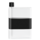 Picture of GENIE NOTE BOTTLE with Silicon Band - 420Ml Transparent & Black