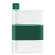 Picture of GENIE NOTE BOTTLE with Silicon Band - 420Ml Transparent & Green