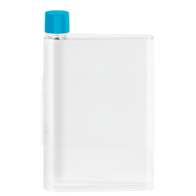 Picture of GENIE NOTE BOTTLE - 420ML CLEAR TRANSPARENT & LIGHT BLUE