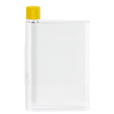 Picture of GENIE NOTE BOTTLE - 420ML CLEAR TRANSPARENT & YELLOW.