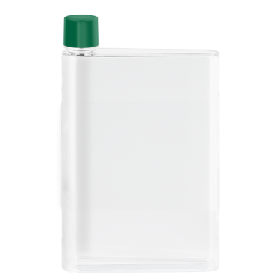 Picture of GENIE NOTE BOTTLE - 420ML CLEAR TRANSPARENT & GREEN.