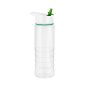 Picture of TRITAN PURE SPORTS WATER BOTTLE - 750ML TRANSPARENT & GREEN