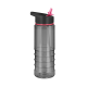 Picture of TRITAN PURE SPORTS WATER BOTTLE - 750ML TRANSLUCENT BLACK & PINK