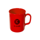 Picture of UK MANUFACTURED SPECTRA PLASTIC MUG - 275ML RED