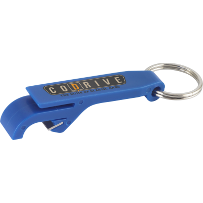 Picture of BOTTLE OPENER KEYRING BLUE