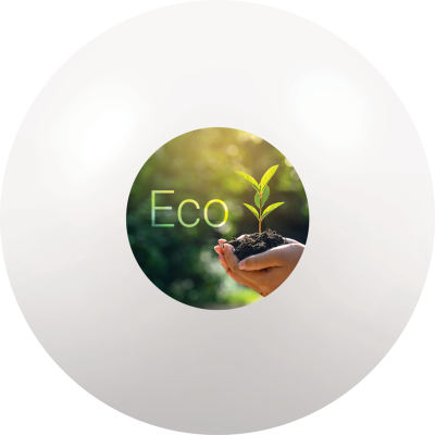 Picture of ECO FRIENDLY STRESS BALL - ROUND 70MM