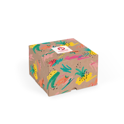 Picture of GENIE PACKAGING - MINI BOX - KRAFT (FULL COLOUR PRINT)