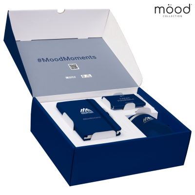 Picture of MOOD GIFT BOX 2 with A6 FSC Note Book, Coffee Tumbler & Motivational Cards