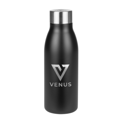 Picture of STELLA DOUBLE WALLED VACUUM BOTTLE - 600ML BLACK & SILVER