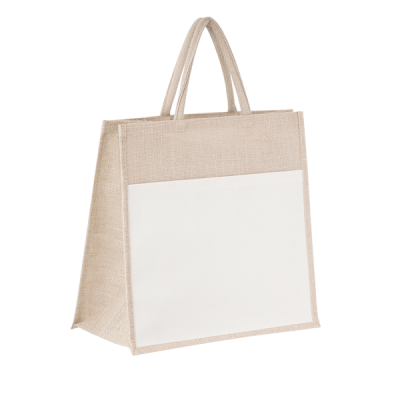 Picture of WINDSOR JUTE SHOPPER TOTE BAG