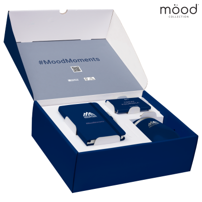 Picture of MOOD GIFT BOX 2 with A6 FSC Note Book, Coffee Tumbler & Hot Chocolate