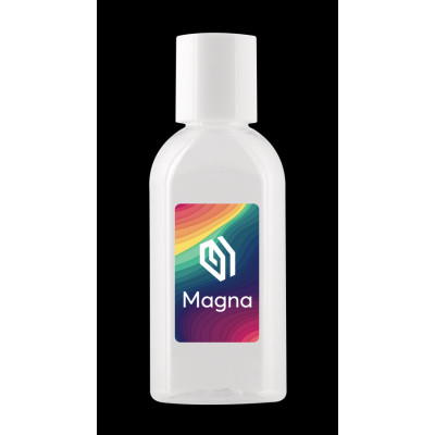 Picture of CLEARANCE HAND SANITISER GEL 50ML PRESS CAP BOTTLE (FULL COLOUR LABEL)
