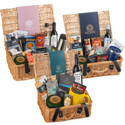 Picture of WICKER CHRISTMAS HAMPERS