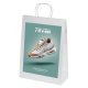 Picture of BAGS - ASHDOWN MEDIUM PAPER GIFT BAG with Twisted Handles - White - 200Gsm