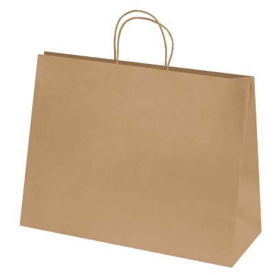 Picture of BAGS - ASHDOWN XL PAPER GIFT BAG with Twisted Handles - Kraft - 150Gsm.