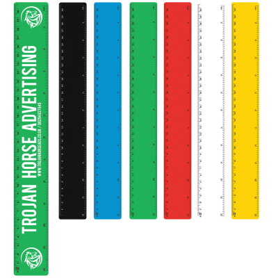 Picture of RULER - 30CM & 12 INCH (SPOT COLOUR PRINT)