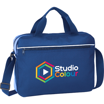 Picture of BAGS - MESSENGER BAG (SPOT COLOUR PRINT - LARGE PRINT AREA)