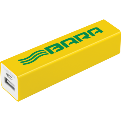 Picture of PULSAR POWER BANK CHARGER YELLOW.
