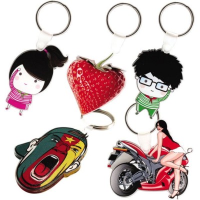 Picture of BESPOKE ACRYLIC KEYRING with Clear Transparent Appearance