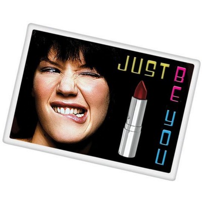 Picture of RECTANGULAR FRIDGE MAGNET in White