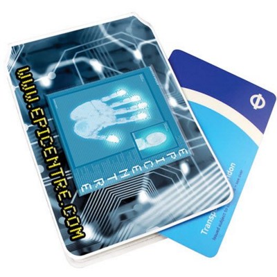 Picture of OYSTER CARD HOLDER in White