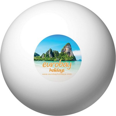 Picture of ROUND STRESS BALL in White