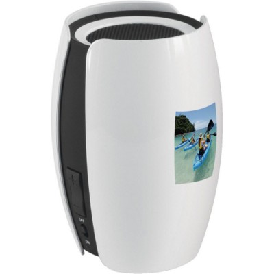 Picture of VOYAGER BLUETOOTH SPEAKER in White with Black Trim
