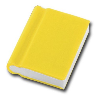 Picture of BOOK SHAPE ERASER in Yellow
