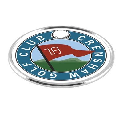 Picture of SILVER CHROME GOLF BALL MARKER in Silver