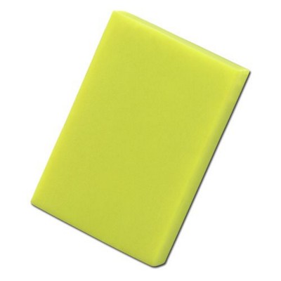 Picture of COLOURFUL RECTANGULAR ERASER in Neon Fluorescent Yellow