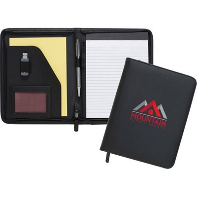 Picture of DARTMOUTH A5 CONFERENCE FOLDER in Black