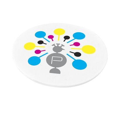 Picture of RECYCLED PLASTIC GOLF BALL MARKER in White