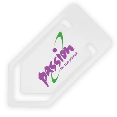 Picture of LARGE RECYCLED PAPERCLIP in White