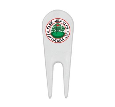 Picture of RECYCLED GOLF PITCH MARK FORK in White