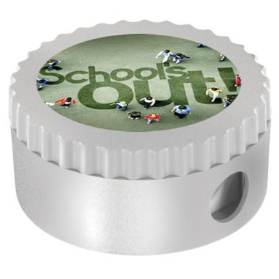 Picture of RECYCLED PENCIL SHARPENER in Silver