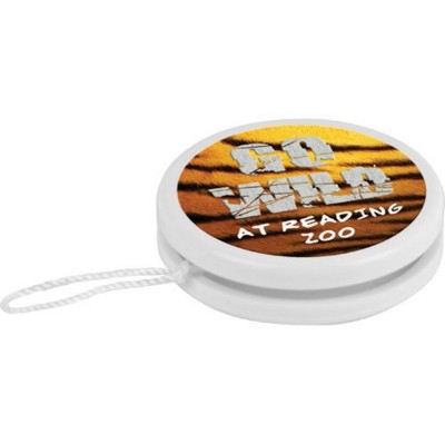 Picture of RECYCLED PLASTIC YOYO in White