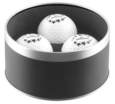 Picture of WEXFORD GOLF BALL TIN in Black