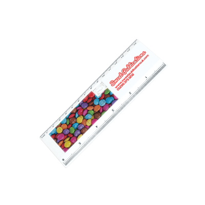 Picture of SLIDING PUZZLE RULER in White