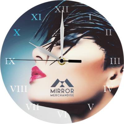 Picture of STANDARD SHAPE WALL CLOCK in White