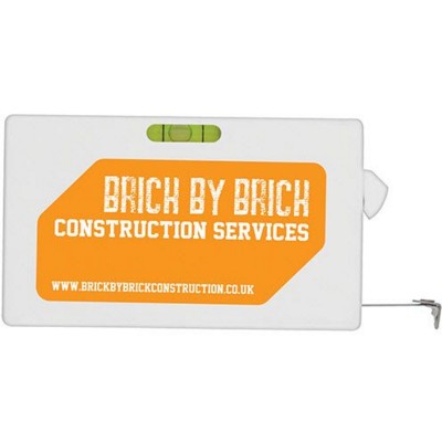 Picture of SPIRIT LEVEL TAPE MEASURE in White