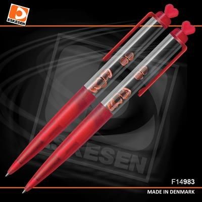 Picture of THE ORIGINAL FLOATING ACTION BALL PEN in Translucent Red.