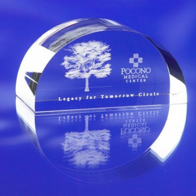 Picture of ARC GLASS AWARD TROPHY.