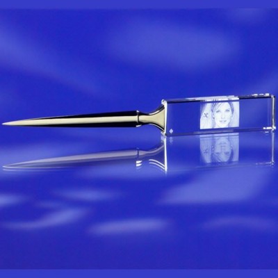 Picture of GLASS LETTER OPENER.