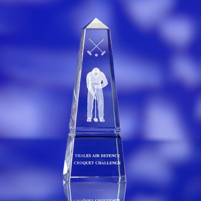 Picture of OBELISK GLASS AWARD TROPHY