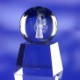 Picture of SPHERE ON BASE GLASS AWARD TROPHY