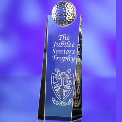 Picture of GOLF GLASS AWARD TROPHY.