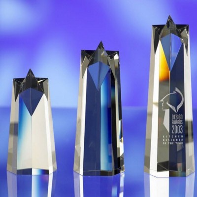 Picture of CRYSTAL SUPER STAR AWARD TROPHY