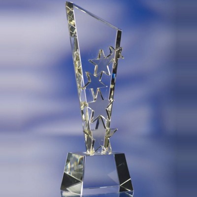 Picture of STAR EXPLOSION GLASS AWARD TROPHY