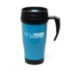 Picture of POLO PLUS PLASTIC TRAVEL MUG in Cyan