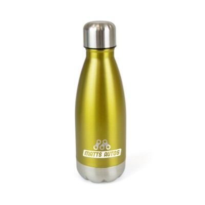 Picture of ASHFORD STAINLESS STEEL METAL DRINK BOTTLE in Yellow